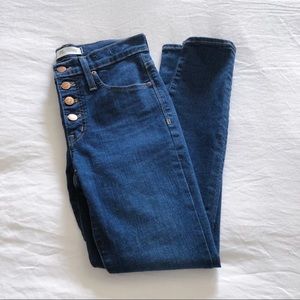 Madewell | Petite 9” Mid-Rise Skinny Jeans